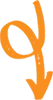 arrow-down-orange