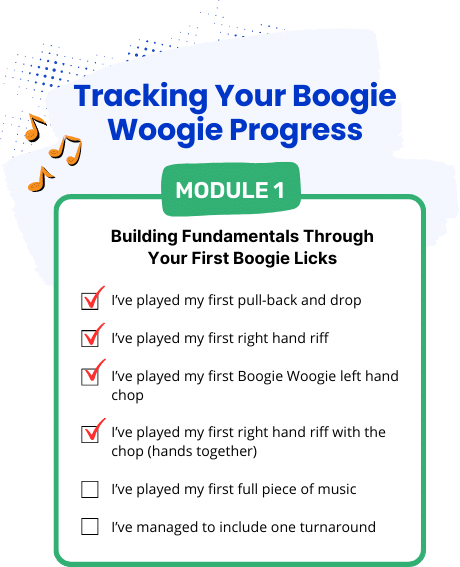 tracking your boogie woogie progress