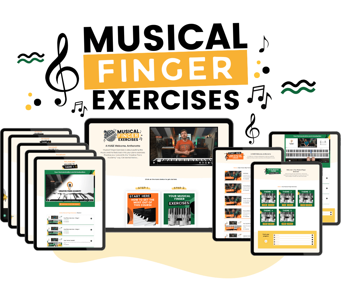 Music Finger Exercises Course